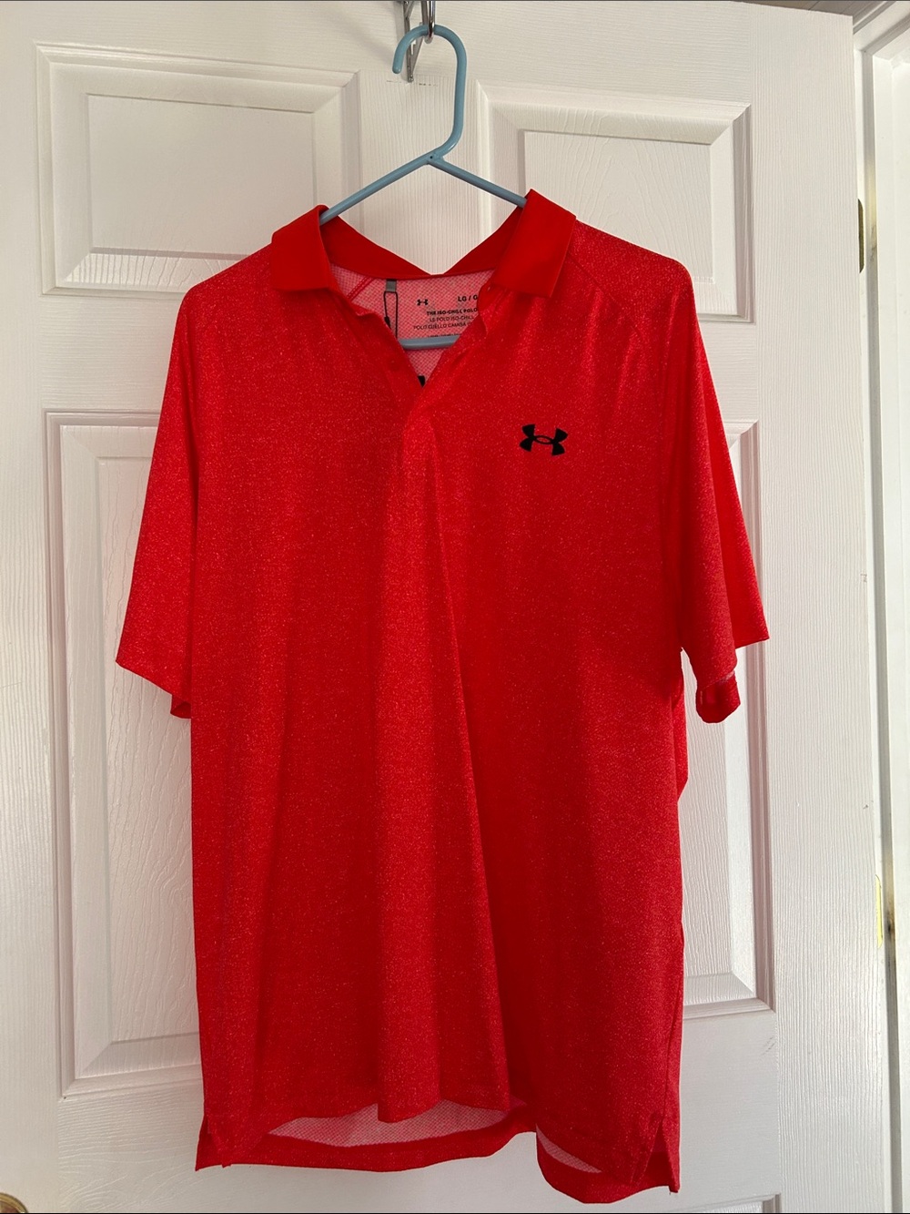 Under Armour Men’s Red Performance Polo Shirt